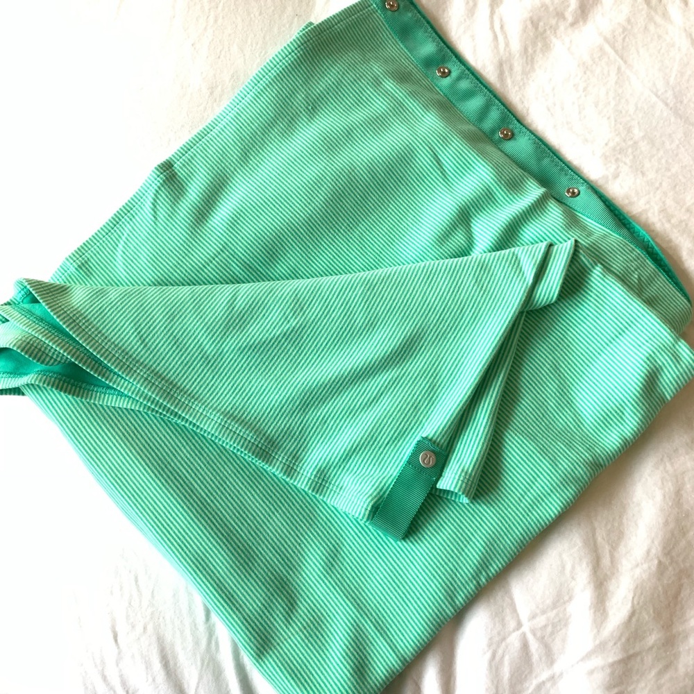 Reversible Green Vinyasa Lululemon Scarf
